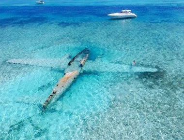 Μυστήριο με «βυθισμένο» αεροπλάνο που εντόπισε χρήστης του Google Earth ανοικτά της Σκωτίας (βίντεο)